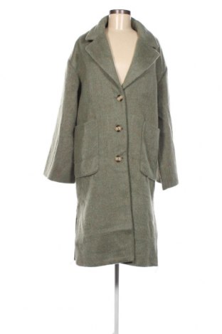 Дамско палто NA-KD, Размер M, Цвят Зелен, Цена 25,90 лв.