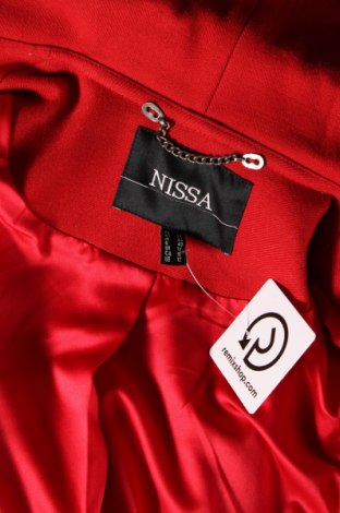 Γυναικείο παλτό Nissa, Μέγεθος M, Χρώμα Κόκκινο, Τιμή 45,51 €