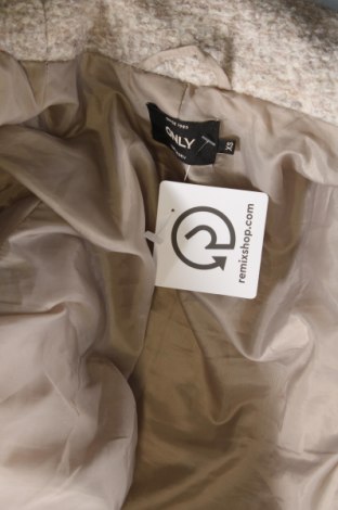 Dámsky kabát  ONLY, Veľkosť XS, Farba Béžová, Cena  12,66 €