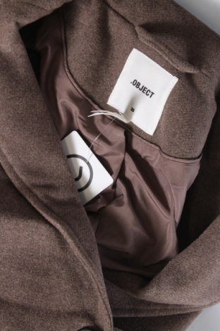 Dámsky kabát  Object, Veľkosť M, Farba Hnedá, Cena  57,52 €