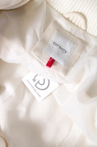 Γυναικείο παλτό Orsay, Μέγεθος M, Χρώμα Λευκό, Τιμή 33,76 €