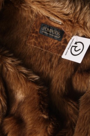 Дамско палто Pompoos Design By Harald Gloockler, Размер L, Цвят Бежов, Цена 19,20 лв.