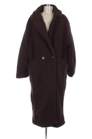 Damski płaszcz Pull&Bear, Rozmiar XL, Kolor Brązowy, Cena 123,78 zł
