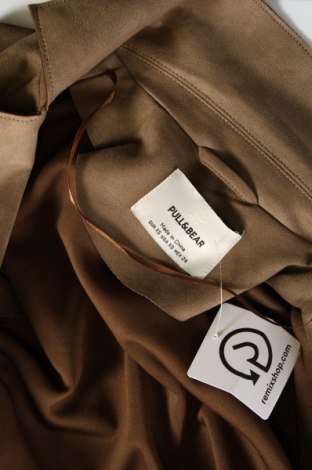 Γυναικείο παλτό Pull&Bear, Μέγεθος XS, Χρώμα Πράσινο, Τιμή 23,75 €