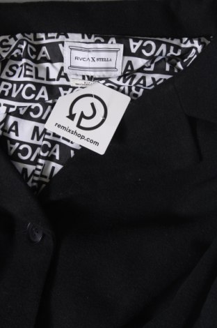 Дамско палто RVCA, Размер S, Цвят Черен, Цена 53,01 лв.