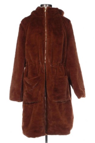 Дамско палто Rainbow, Размер XL, Цвят Кафяв, Цена 48,15 лв.