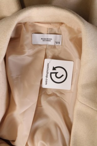 Palton de femei Reserved, Mărime XL, Culoare Bej, Preț 211,18 Lei