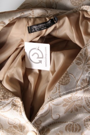 Γυναικείο παλτό Rinascimento, Μέγεθος L, Χρώμα  Μπέζ, Τιμή 43,68 €