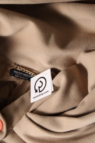 Γυναικείο παλτό Rinascimento, Μέγεθος L, Χρώμα  Μπέζ, Τιμή 102,46 €