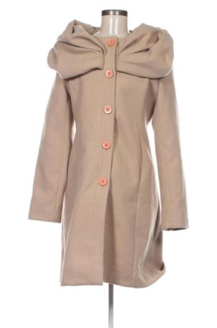 Дамско палто Rinascimento, Размер L, Цвят Бежов, Цена 186,29 лв.