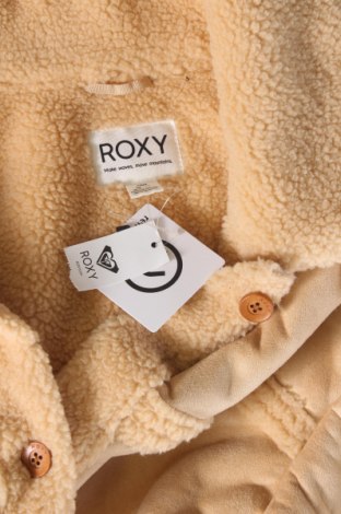 Дамско палто Roxy, Размер L, Цвят Бежов, Цена 51,11 лв.