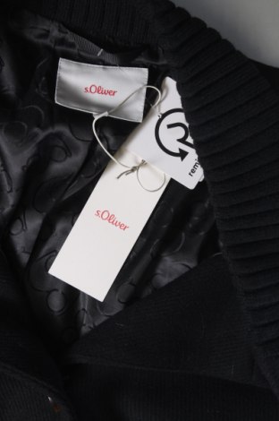 Дамско палто S.Oliver, Размер XL, Цвят Черен, Цена 163,59 лв.