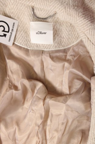 Γυναικείο παλτό S.Oliver, Μέγεθος M, Χρώμα  Μπέζ, Τιμή 26,72 €