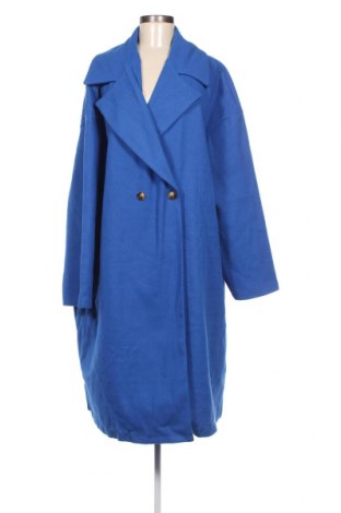 Дамско палто SHEIN, Размер 4XL, Цвят Син, Цена 64,20 лв.