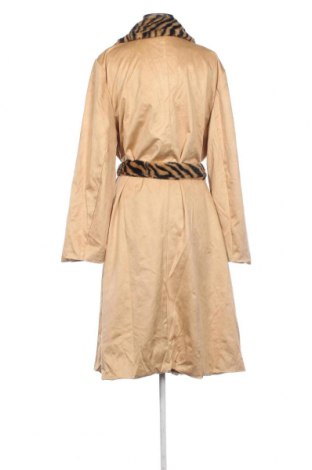 Дамско палто SHEIN, Размер 3XL, Цвят Бежов, Цена 37,45 лв.