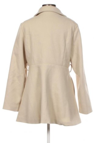 Γυναικείο παλτό SHEIN, Μέγεθος L, Χρώμα Εκρού, Τιμή 11,09 €
