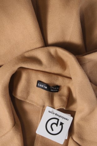 Γυναικείο παλτό SHEIN, Μέγεθος M, Χρώμα  Μπέζ, Τιμή 13,06 €