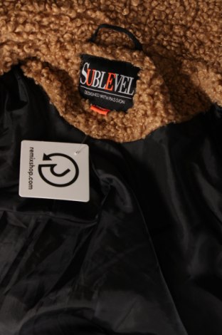 Дамско палто Sublevel, Размер S, Цвят Кафяв, Цена 48,15 лв.