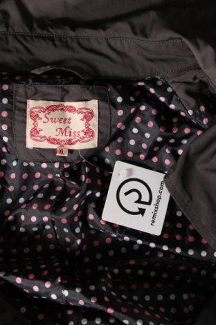 Γυναικείο παλτό Sweet Miss, Μέγεθος XL, Χρώμα Γκρί, Τιμή 14,08 €