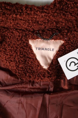 Γυναικείο παλτό Triangle By s.Oliver, Μέγεθος XL, Χρώμα Καφέ, Τιμή 32,40 €