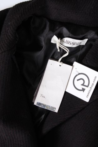 Дамско палто Trussardi, Размер M, Цвят Черен, Цена 238,05 лв.