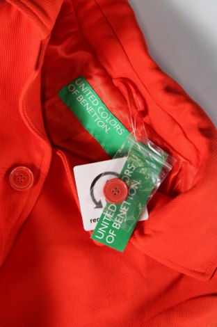 Damski płaszcz United Colors Of Benetton, Rozmiar M, Kolor Pomarańczowy, Cena 639,71 zł