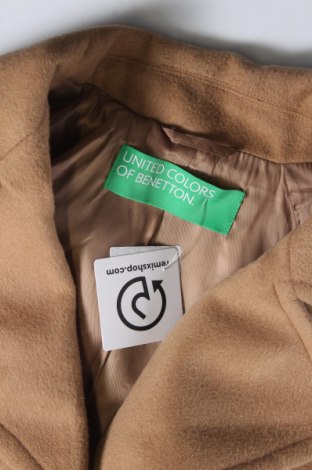 Γυναικείο παλτό United Colors Of Benetton, Μέγεθος M, Χρώμα  Μπέζ, Τιμή 93,44 €
