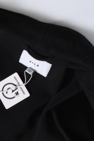 Дамско палто VILA, Размер M, Цвят Черен, Цена 49,60 лв.