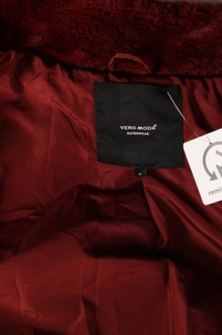 Дамско палто Vero Moda, Размер M, Цвят Червен, Цена 28,60 лв.