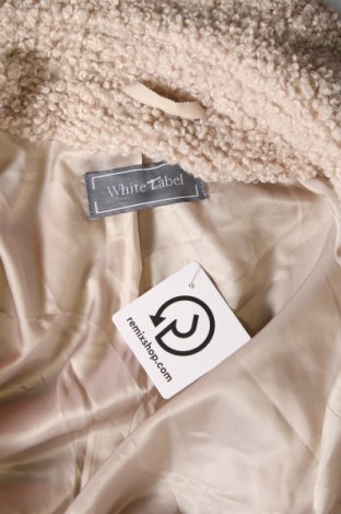 Дамско палто White Label, Размер M, Цвят Бежов, Цена 30,52 лв.