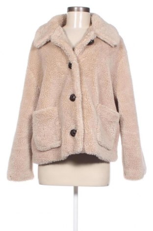 Palton de femei Zara, Mărime XL, Culoare Bej, Preț 107,37 Lei