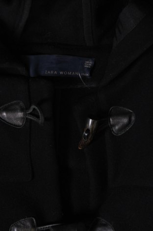 Palton de femei Zara, Mărime XS, Culoare Negru, Preț 103,87 Lei