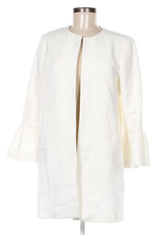 Dámský kabát  Zara, Velikost L, Barva Bílá, Cena  526,00 Kč