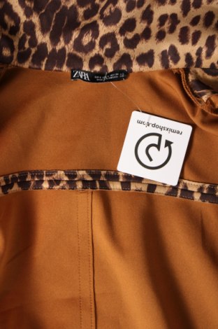 Дамско палто Zara, Размер S, Цвят Кафяв, Цена 33,00 лв.