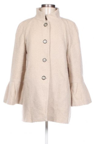 Dámský kabát  Zara, Velikost L, Barva Béžová, Cena  650,00 Kč