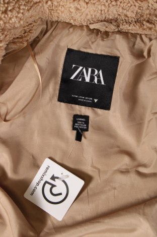 Damenmantel Zara, Größe M, Farbe Beige, Preis 17,98 €
