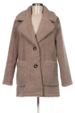 Дамско палто Zara Trafaluc, Размер S, Цвят Бежов, Цена 25,16 лв.