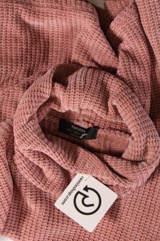 Damen Rollkragen Bershka, Größe L, Farbe Rosa, Preis 13,22 €