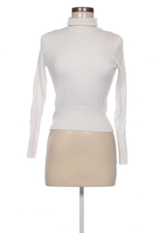 Damen Rollkragen Zara, Größe L, Farbe Weiß, Preis 13,81 €