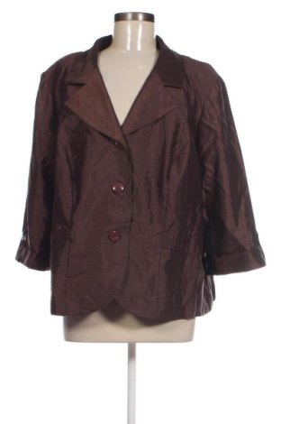 Дамско сако, Размер XL, Цвят Кафяв, Цена 26,40 лв.