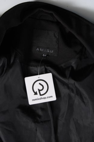 Γυναικείο σακάκι Amisu, Μέγεθος XS, Χρώμα Μαύρο, Τιμή 10,89 €