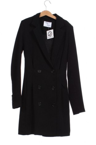 Дамско сако Bershka, Размер XS, Цвят Черен, Цена 29,23 лв.
