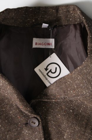 Γυναικείο σακάκι Biaggini, Μέγεθος L, Χρώμα  Μπέζ, Τιμή 12,25 €