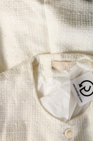 Γυναικείο σακάκι Daxon, Μέγεθος XL, Χρώμα Εκρού, Τιμή 19,78 €