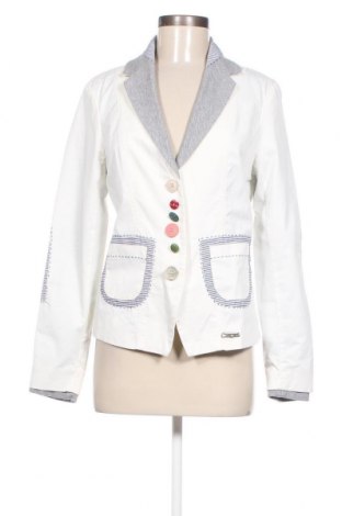 Damen Blazer Desigual, Größe M, Farbe Weiß, Preis 78,63 €