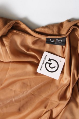Γυναικείο σακάκι Gina, Μέγεθος S, Χρώμα  Μπέζ, Τιμή 12,25 €