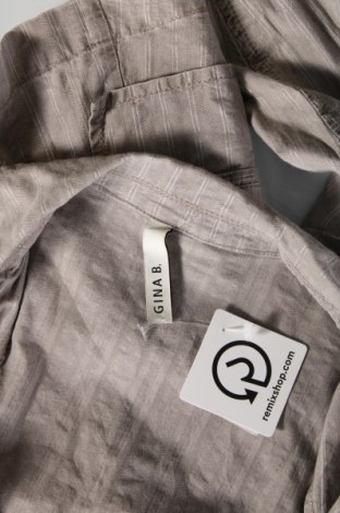Γυναικείο σακάκι Gina B, Μέγεθος L, Χρώμα Γκρί, Τιμή 2,61 €