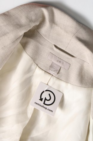 Γυναικείο σακάκι H&M, Μέγεθος L, Χρώμα  Μπέζ, Τιμή 27,22 €