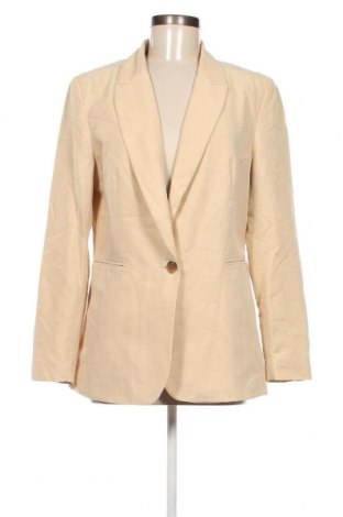 Дамско сако H&M, Размер XL, Цвят Бежов, Цена 56,29 лв.