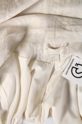 Дамско сако H&M, Размер M, Цвят Екрю, Цена 28,60 лв.